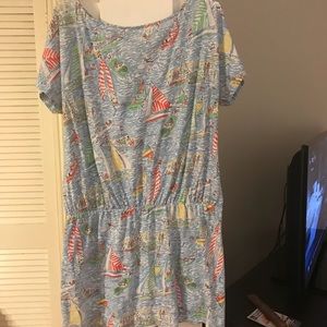 Sailboat Lilly Pulitzer dress
